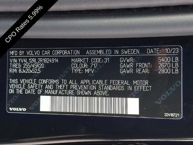 2024 Volvo XC60 B5 AWD Plus Dark Theme