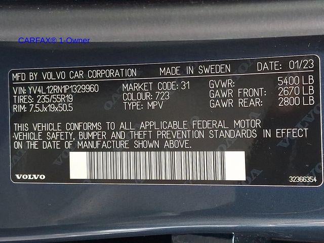 2023 Volvo XC60 B5 AWD Plus Bright Theme