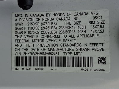 2021 Honda CR-V EX AWD