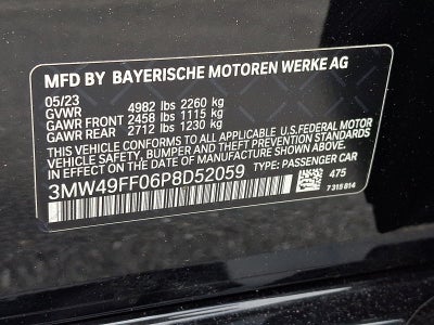 2023 BMW M340i xDrive Sedan