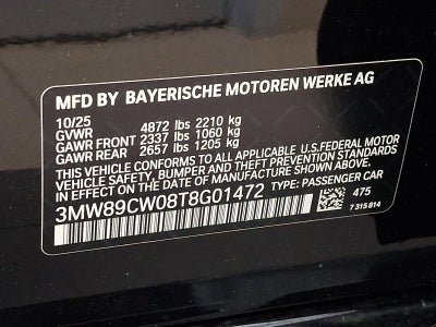 2026 BMW 330i NA xDrive Sedan