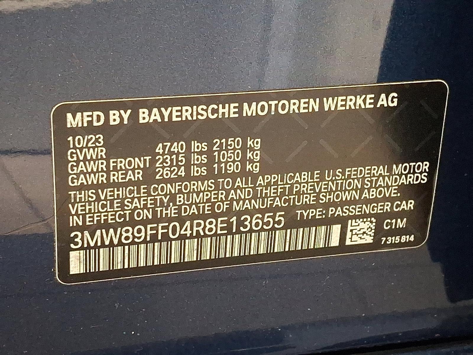 2024 BMW 330i xDrive Sedan