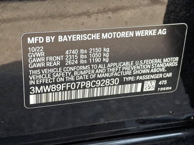 2023 BMW 330i xDrive Sedan