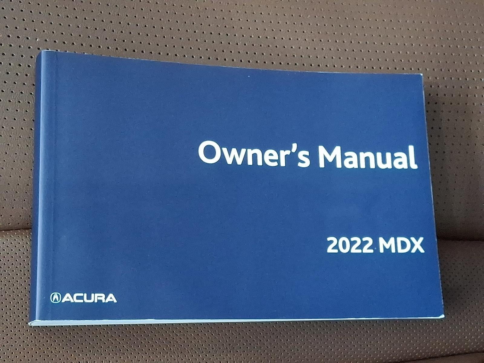 2022 Acura MDX SH-AWD w/Advance Package
