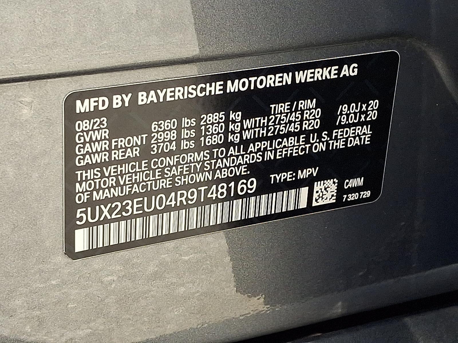 2024 BMW X5 xDrive40i Sports Activity Vehicle