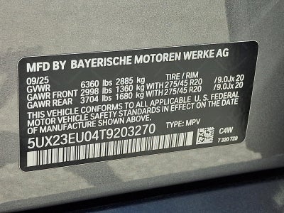 2026 BMW X5 xDrive40i Sports Activity Vehicle