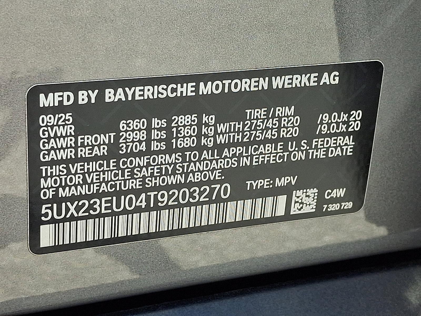 2026 BMW X5 xDrive40i Sports Activity Vehicle