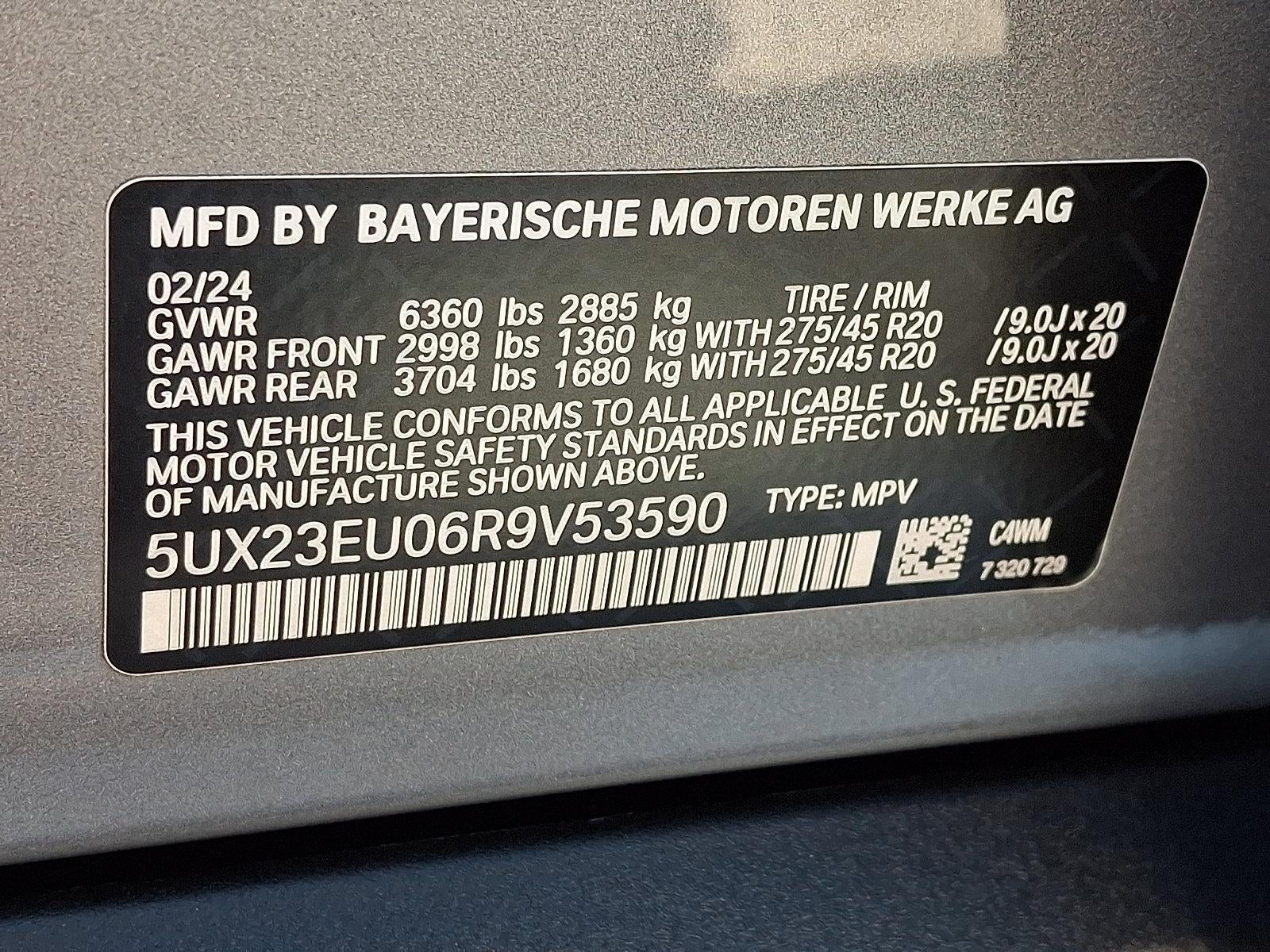 2024 BMW X5 xDrive40i Sports Activity Vehicle