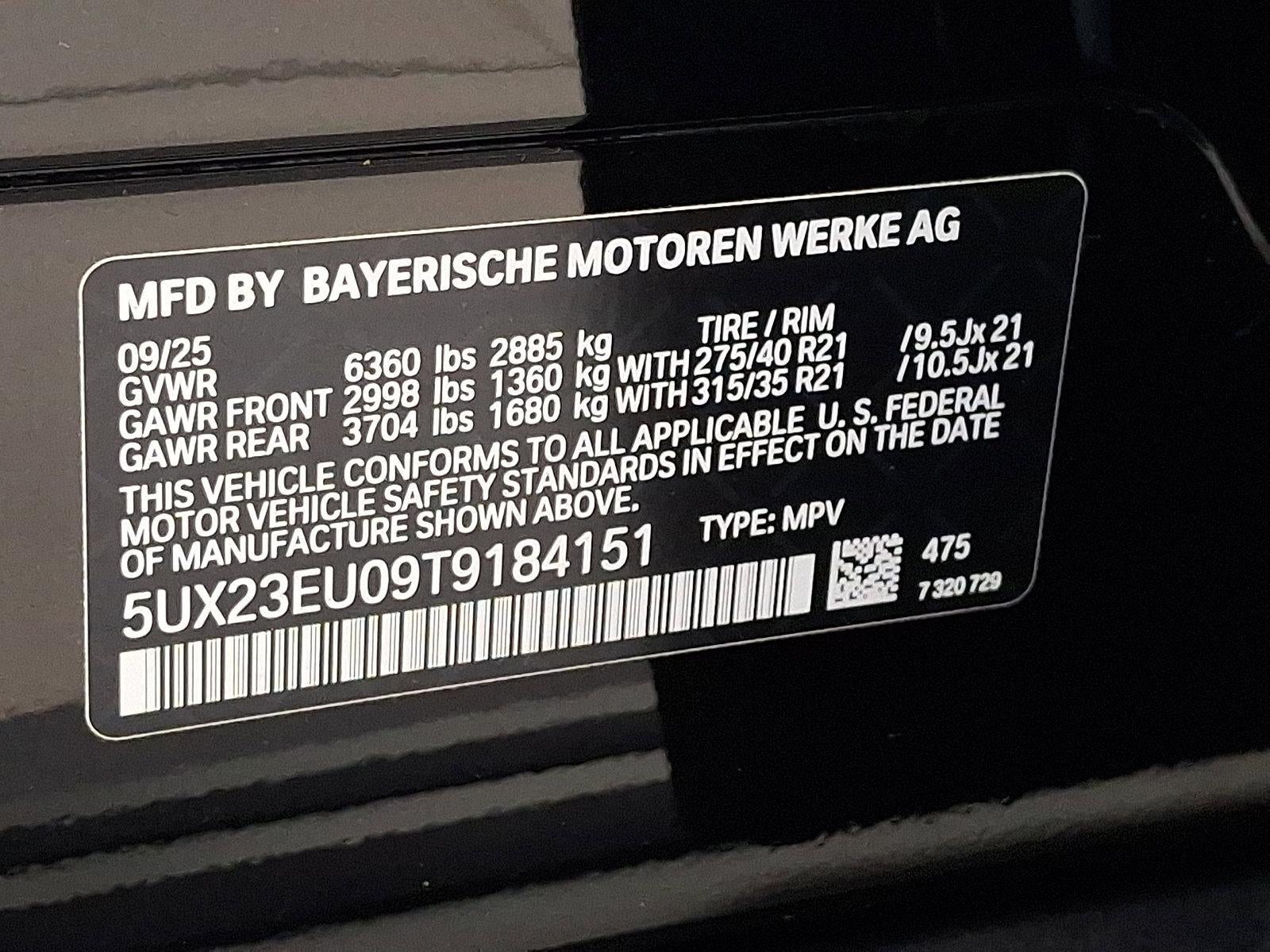 2026 BMW X5 xDrive40i Sports Activity Vehicle