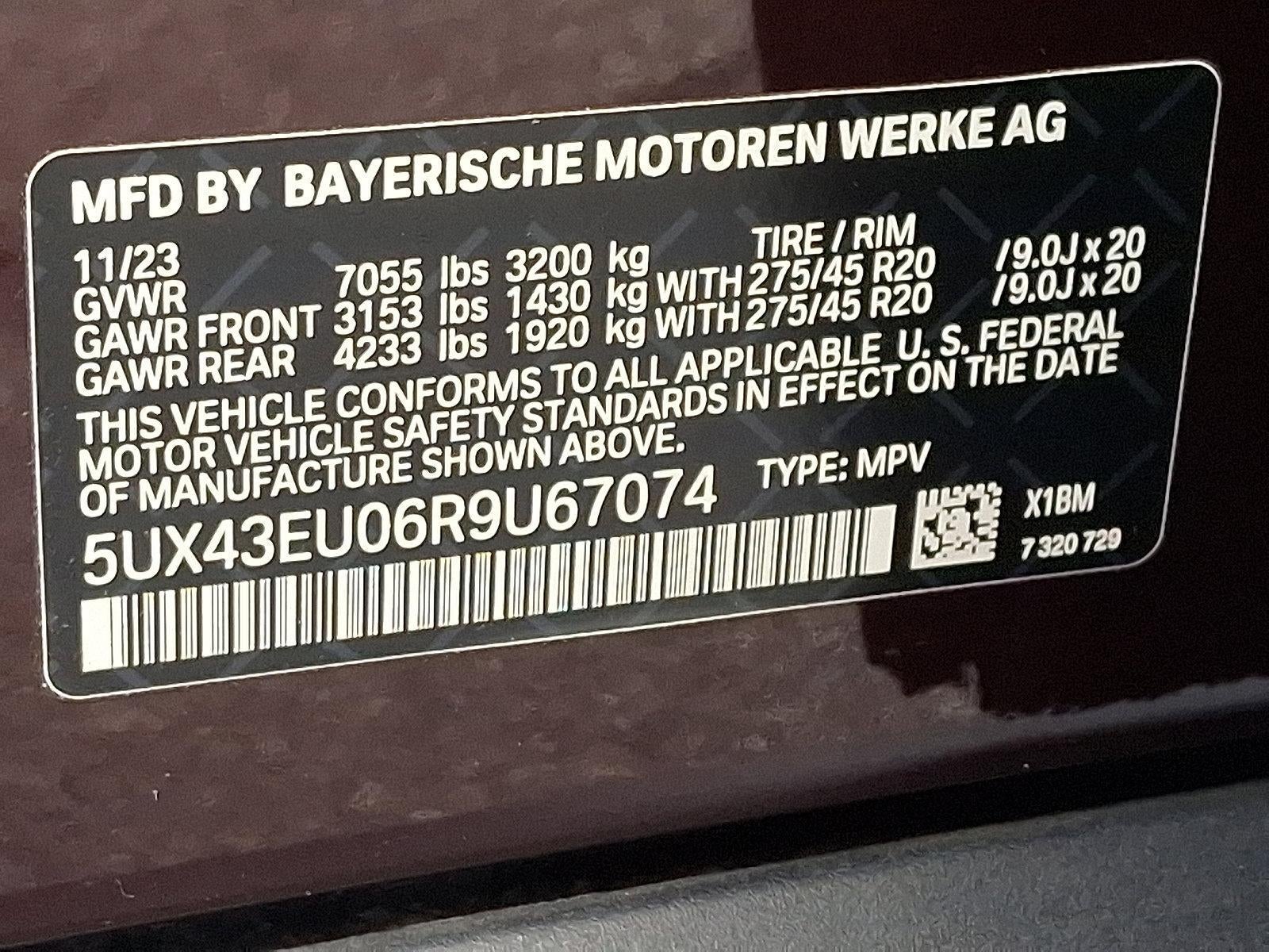 2024 BMW X5 xDrive50e Plug-In Hybrid