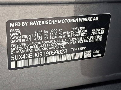 2026 BMW X5 xDrive50e Plug-In Hybrid