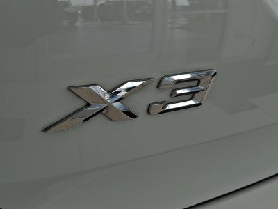 2023 BMW X3 xDrive30i Sports Activity Vehicle