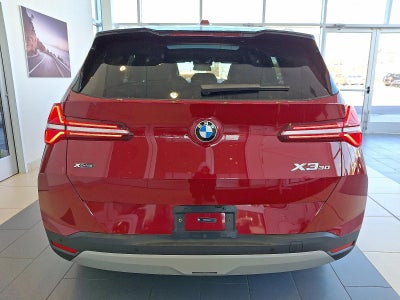 2025 BMW X3 30 xDrive Sports Activity Vehicle