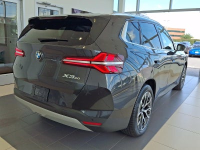 2026 BMW X3 30 xDrive Sports Activity Vehicle