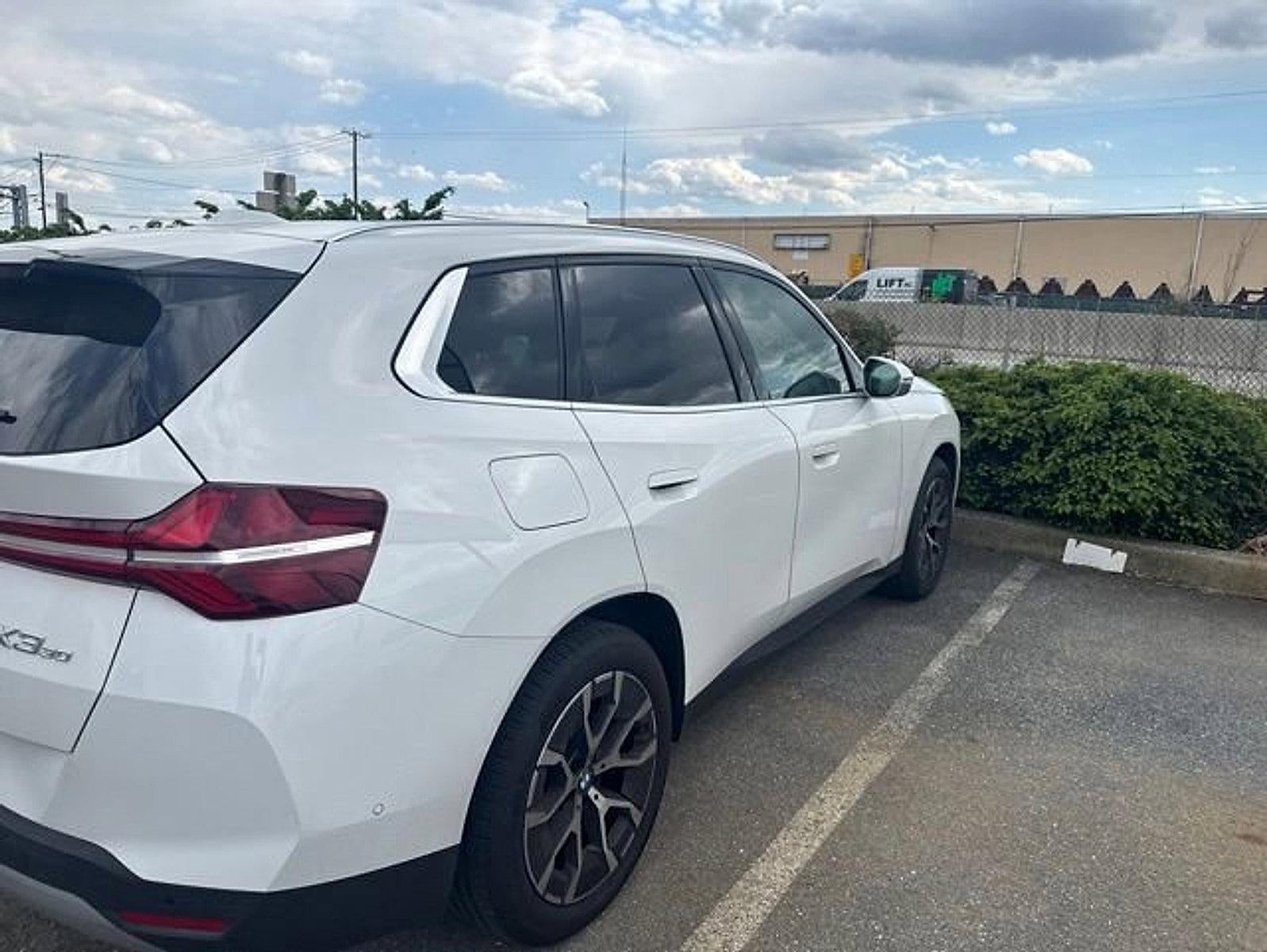 2025 BMW X3 30 xDrive Sports Activity Vehicle