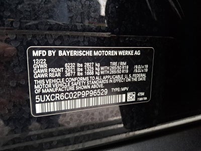 2023 BMW X5 xDrive40i Sports Activity Vehicle