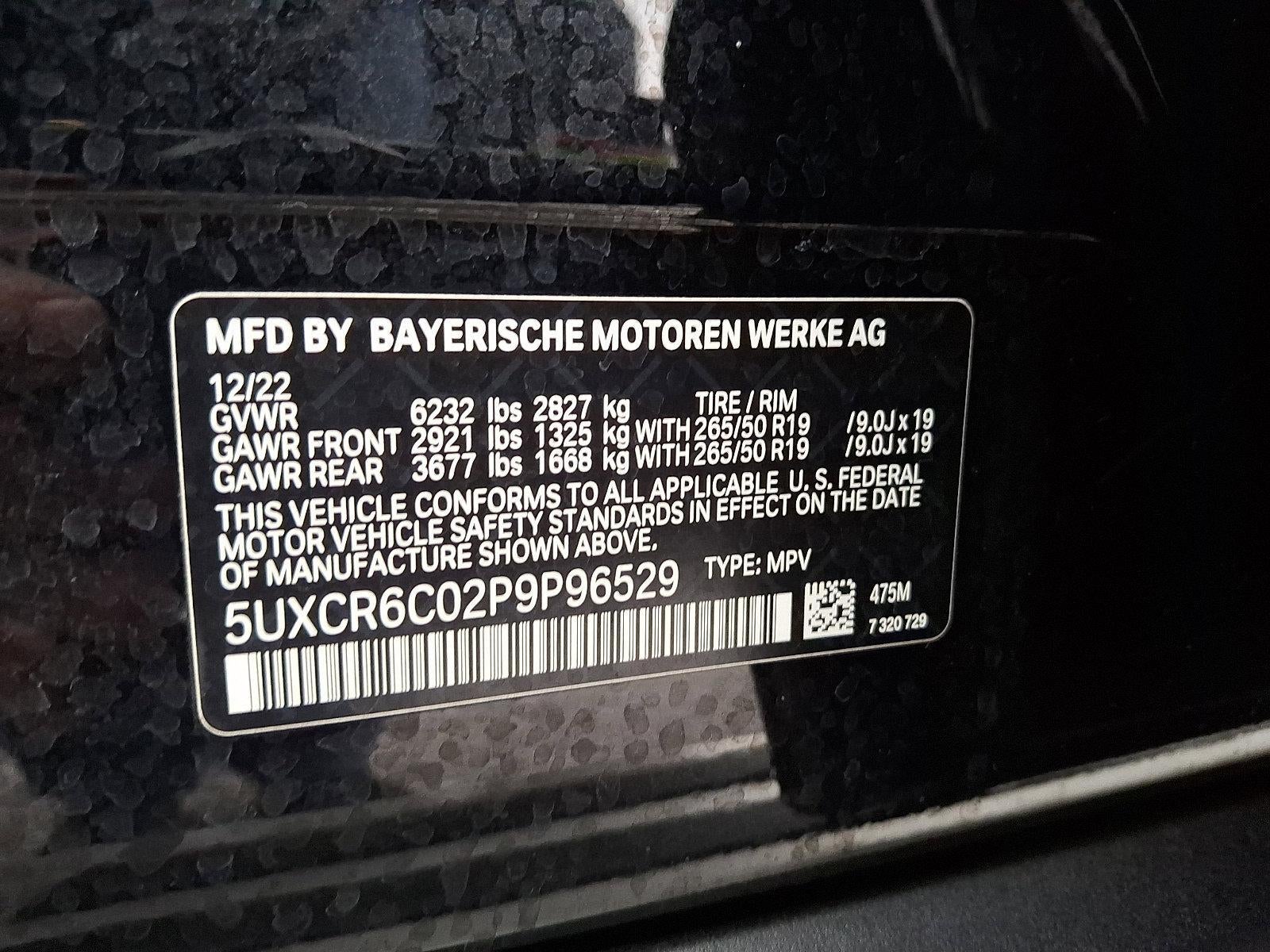 2023 BMW X5 xDrive40i Sports Activity Vehicle