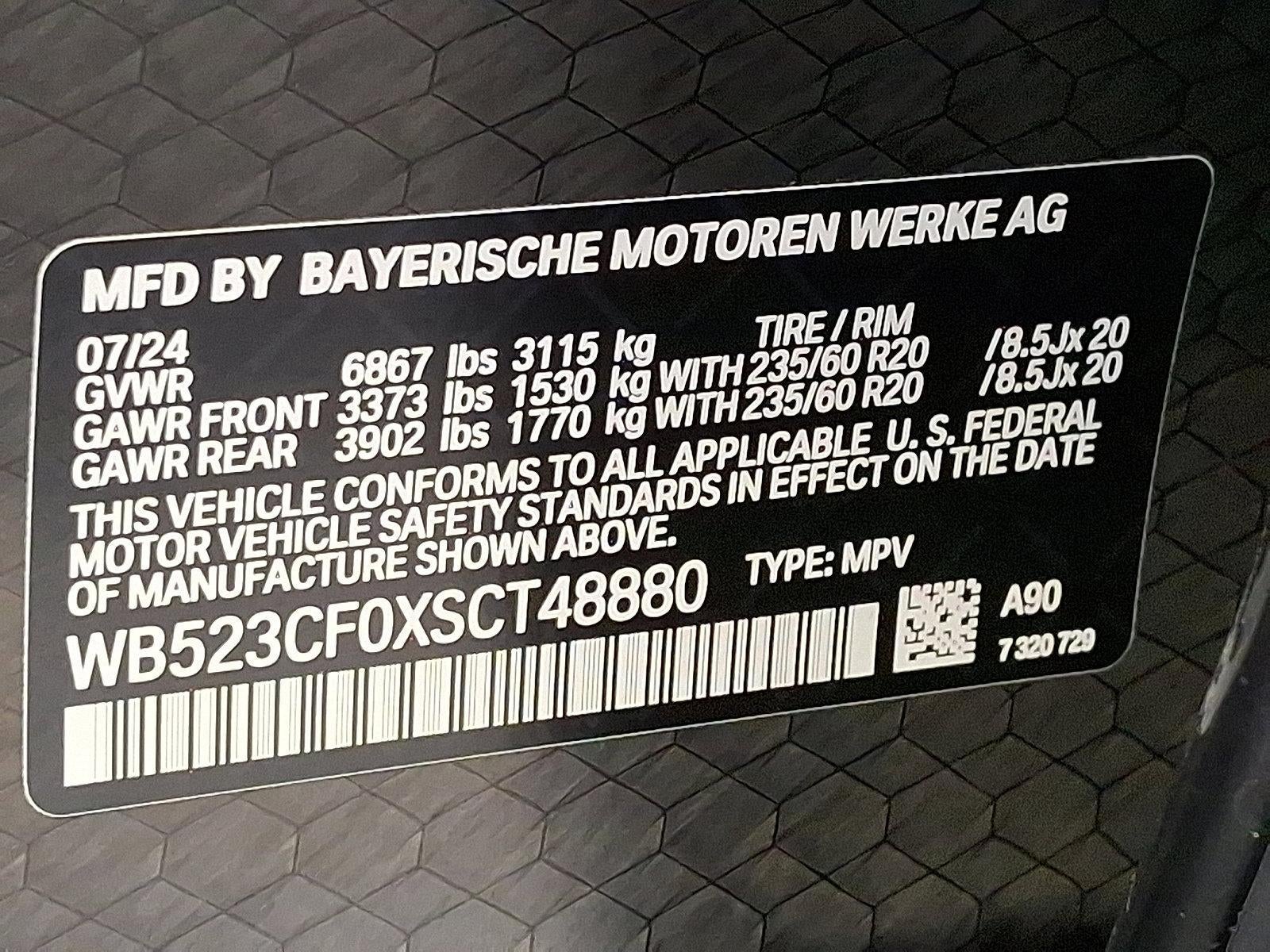 2025 BMW iX Sports Activity Vehicle