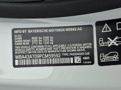 2023 BMW 430i xDrive Convertible