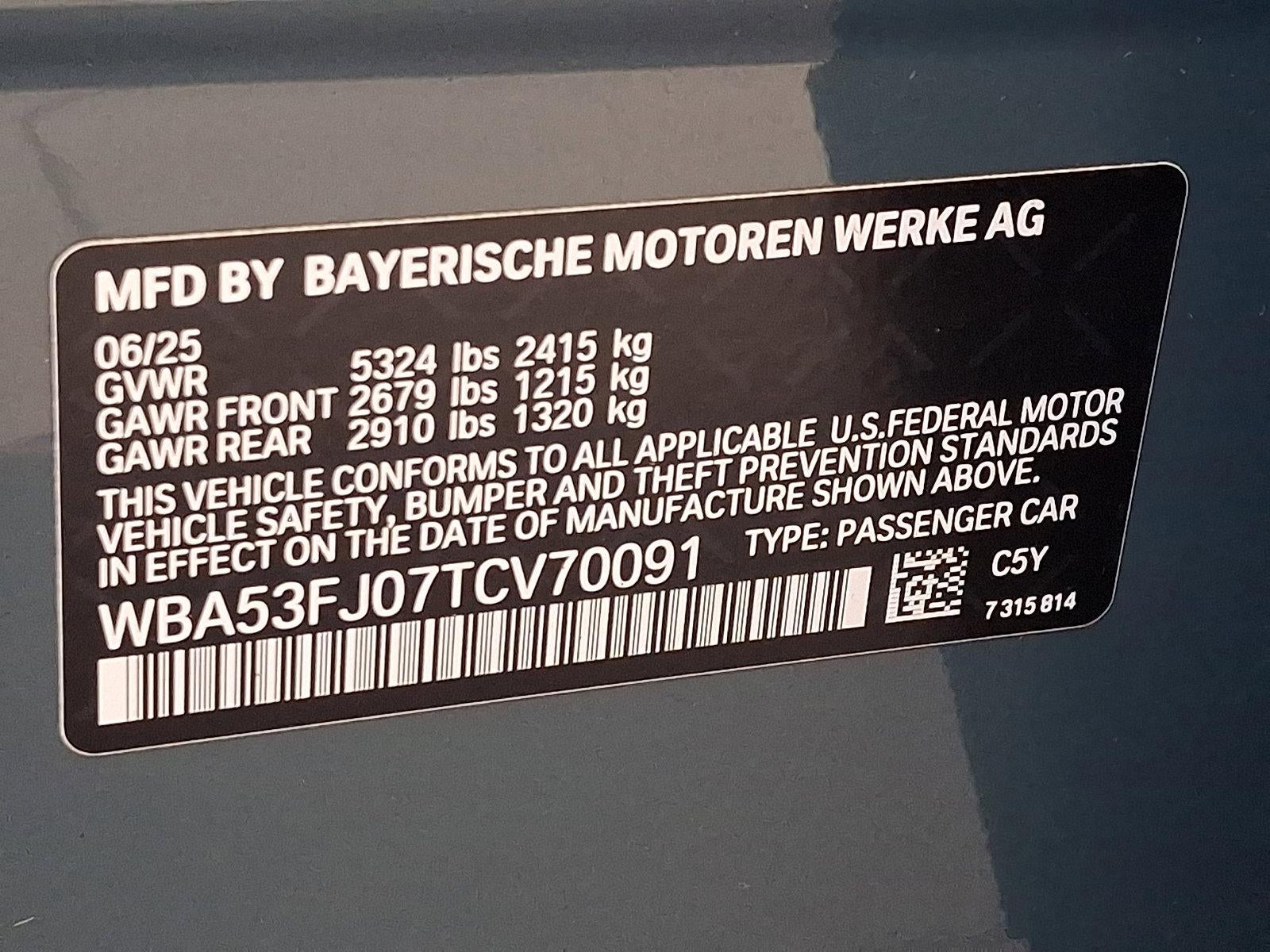 2026 BMW 530i xDrive Sedan