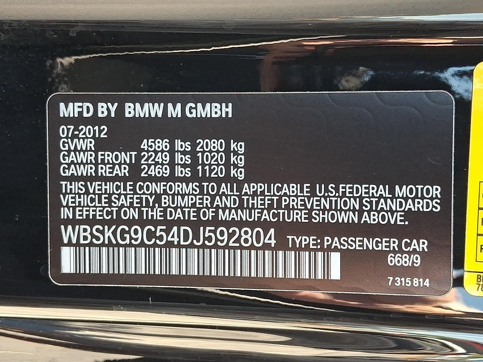 2013 BMW M3 M3 Coupe