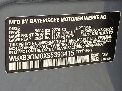 2025 BMW X2 M35i Sports Activity Coupe