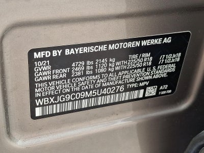 2021 BMW X1 xDrive28i Sports Activity Vehicle