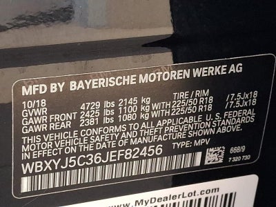 2018 BMW X2 xDrive28i Sports Activity Coupe
