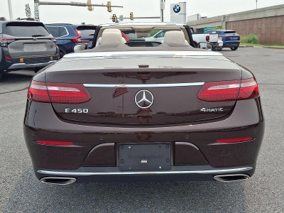 2019 Mercedes-Benz E-Class E 450 4MATIC® Cabriolet