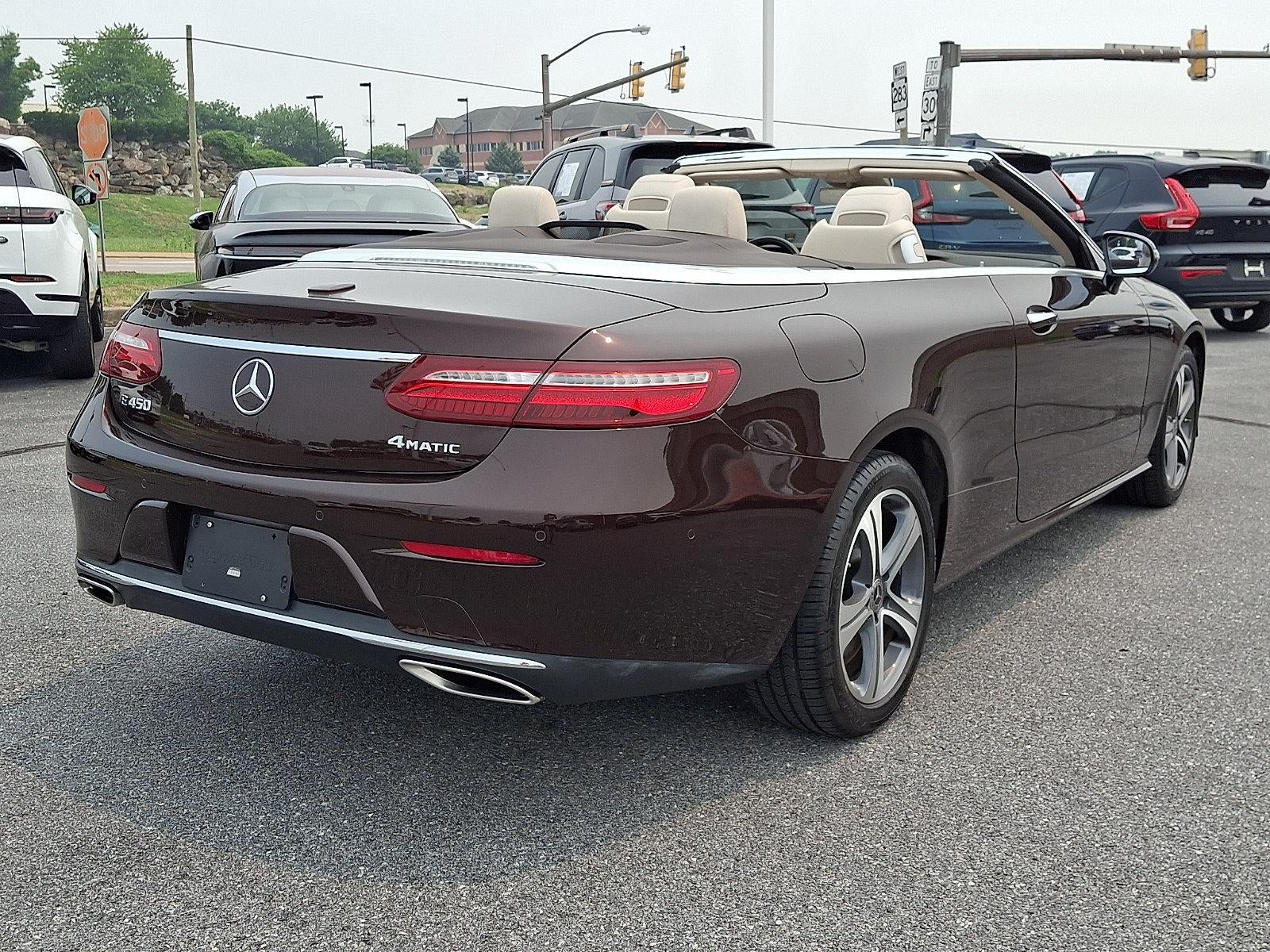 2019 Mercedes-Benz E-Class E 450 4MATIC® Cabriolet
