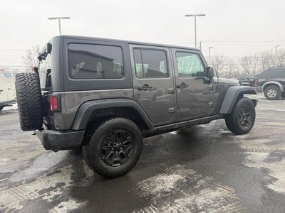 2016 Jeep Wrangler Unlimited 4WD 4dr Willys Wheeler