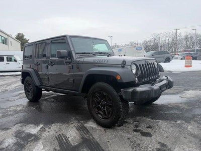 2016 Jeep Wrangler Unlimited 4WD 4dr Willys Wheeler