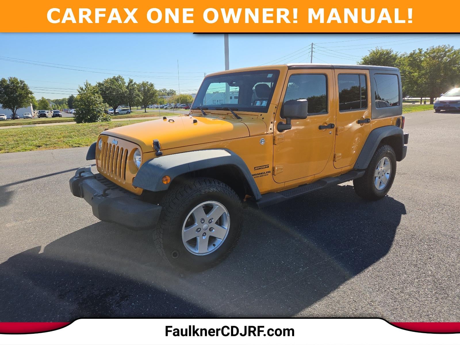2012 Jeep Wrangler Unlimited 4WD 4dr Sport