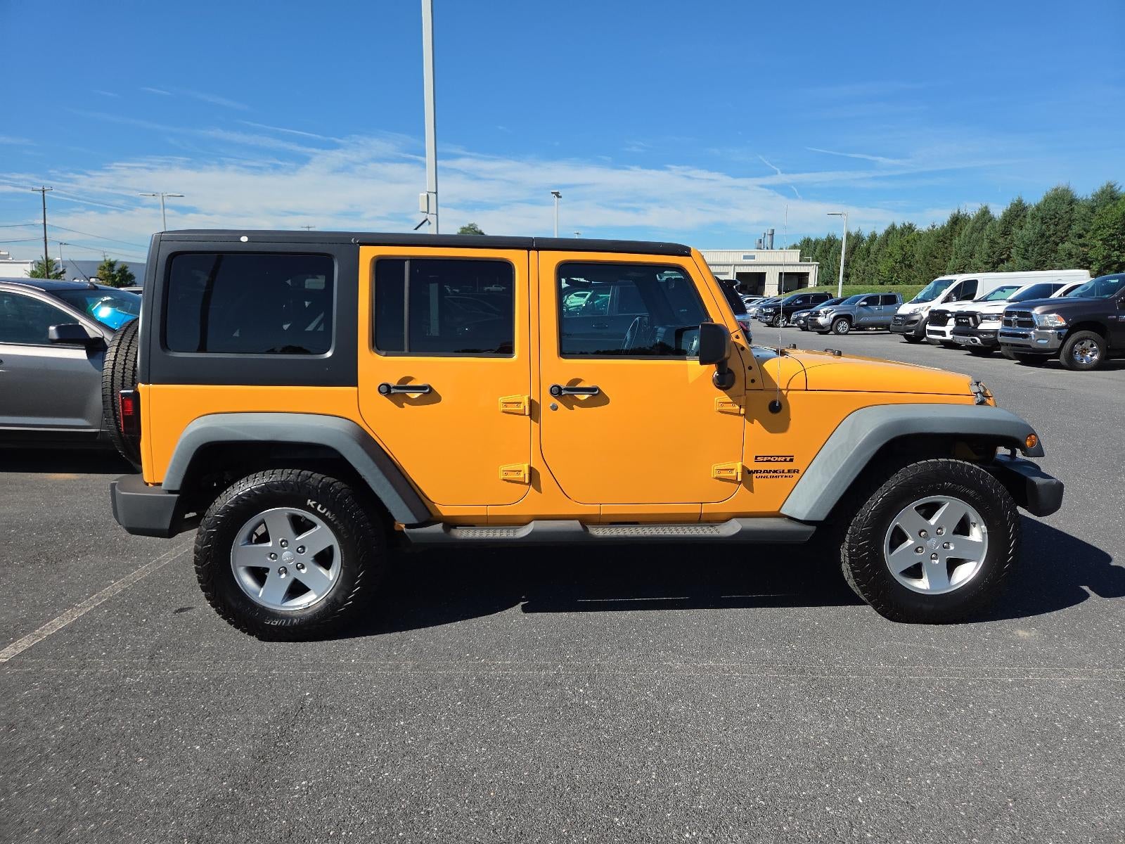 2012 Jeep Wrangler Unlimited 4WD 4dr Sport