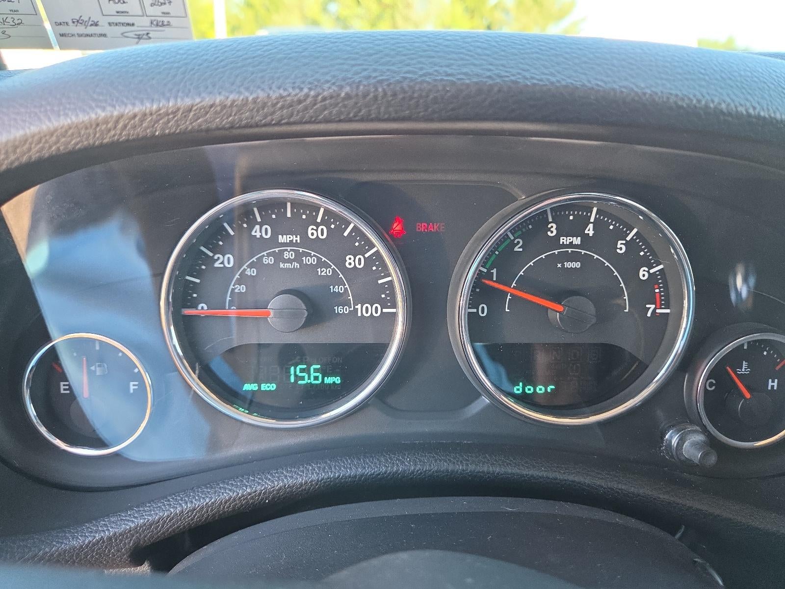 2012 Jeep Wrangler Unlimited 4WD 4dr Sport