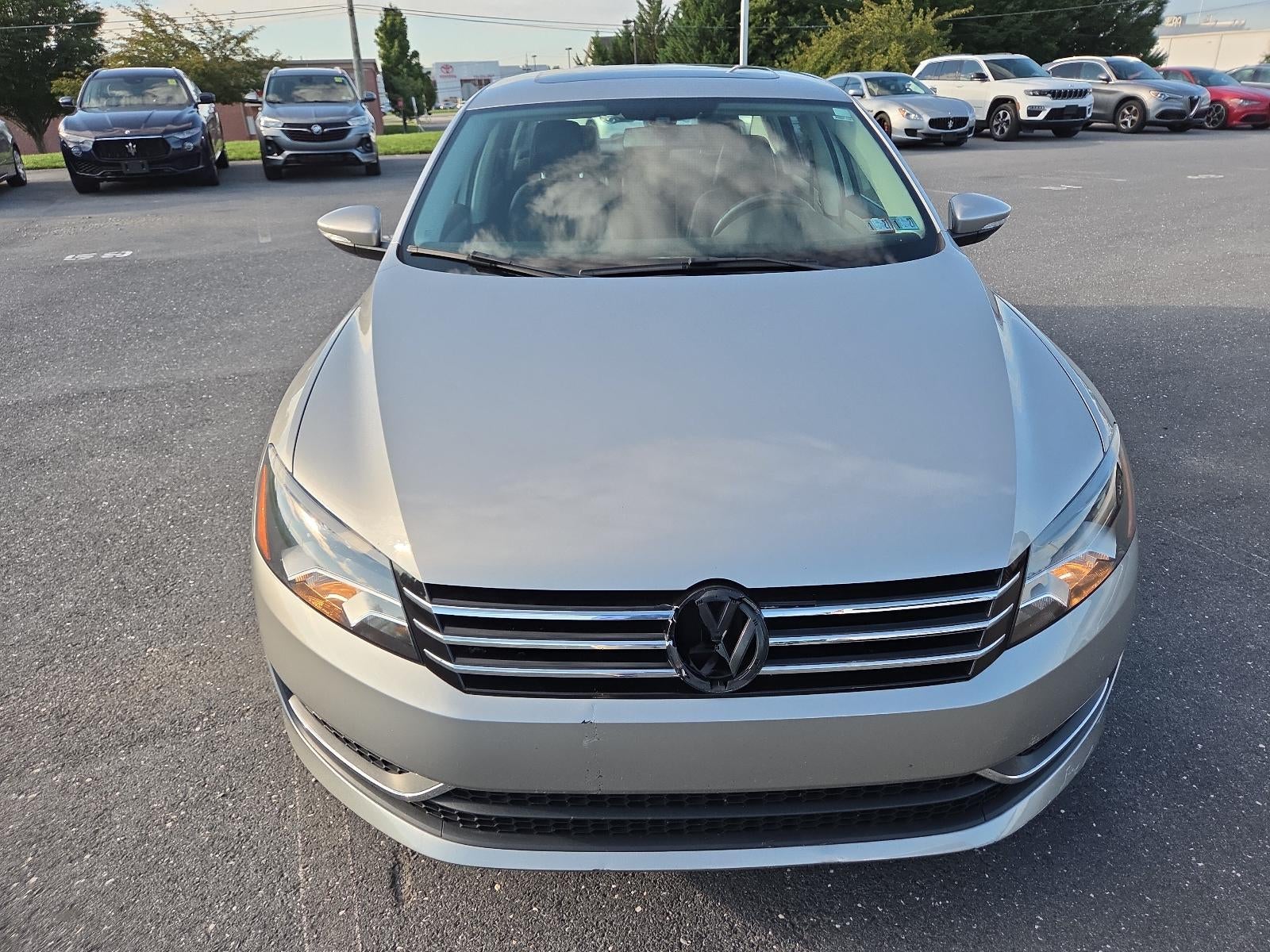 2012 Volkswagen Passat 4dr Sdn 2.5L Auto SE PZEV
