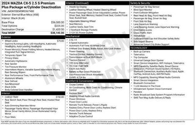2024 Mazda Mazda CX-5 2.5 S Premium Plus Package AWD