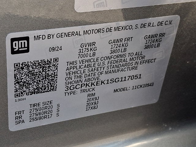 2025 Chevrolet Silverado 1500 LT (2FL)
