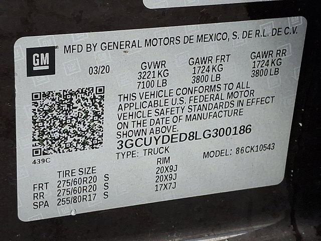 2020 Chevrolet Silverado 1500 LT