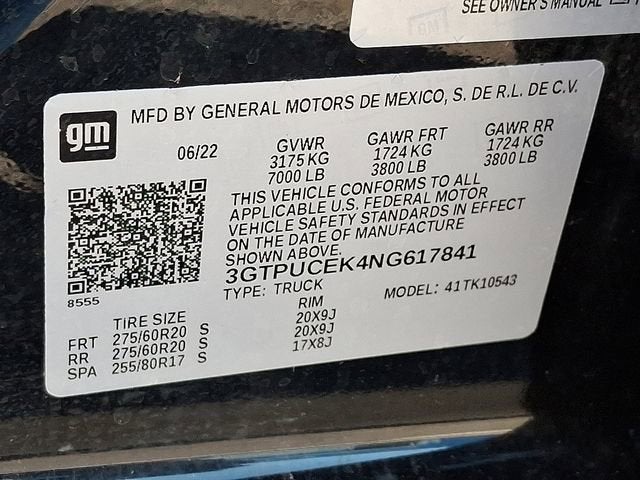 2022 GMC Sierra 1500 Elevation