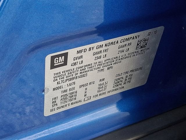 2015 Chevrolet Trax LS