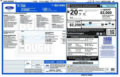2023 Ford F-150 XL 4WD Reg Cab 6.5' Box