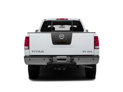 2015 Nissan Titan 4WD Crew Cab Short Bed SV