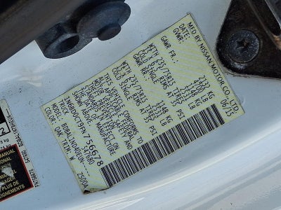 2015 Nissan Frontier S