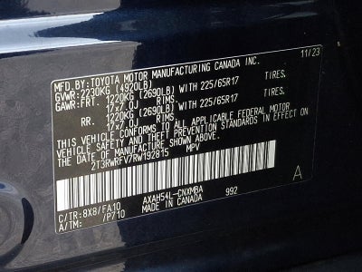 2024 Toyota RAV4 Hybrid XLE