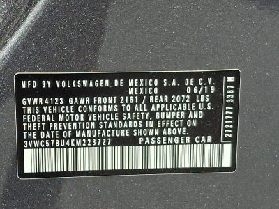 2019 Volkswagen Jetta 1.4T R-Line