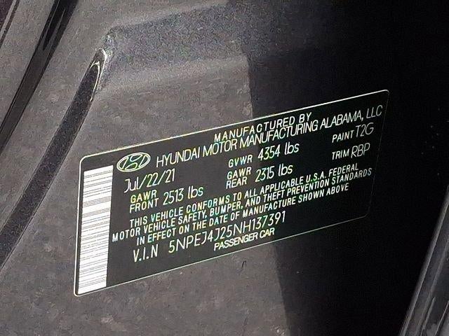 2022 Hyundai SONATA SEL Plus