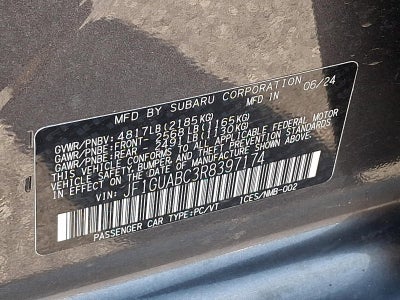 2024 Subaru Impreza AWD