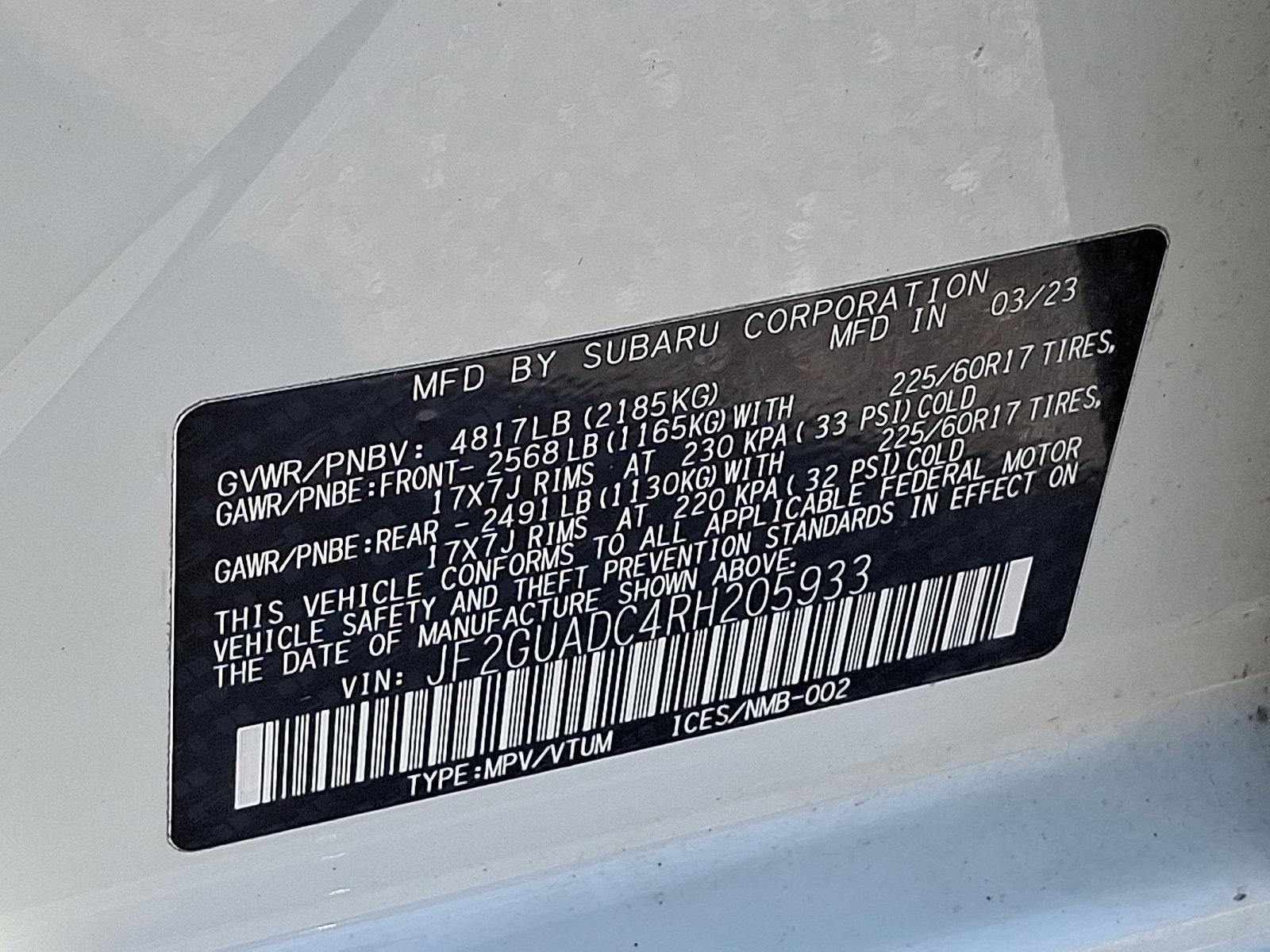 2024 Subaru Crosstrek Premium