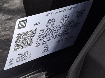 2025 Chevrolet Trax 2RS